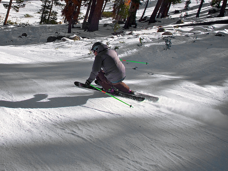 Grooming the illusion of pow @ Northstar, CA – 12/02/11
